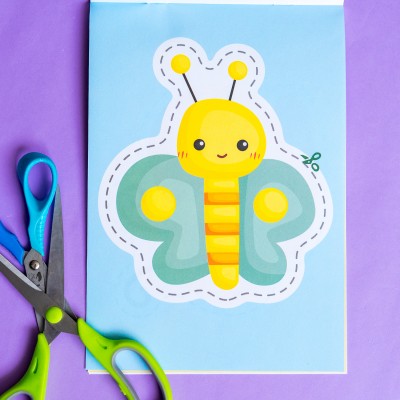 Вирізалки для найменших. Різнобарвні комахи Вирізалки для найменших. Різнобарвні комахи