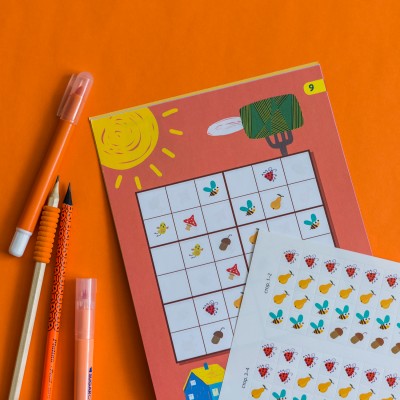 ДжоIQ с наклейками. Судоку ДжоIQ с наклейками. Судоку