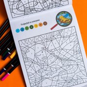 ДжоIQ. Розфарбуй за номерами