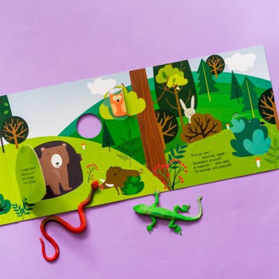 Книжка с окошками. Кто спрятался в лесу Книжка с окошками. Кто спрятался в лесу