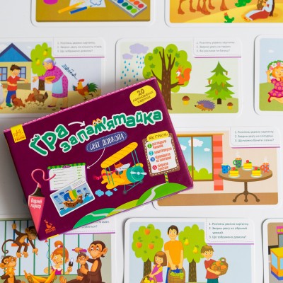 Игра-запоминалка. Мир вокруг Игра-запоминалка. Мир вокруг