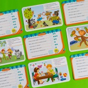 Гра-запам’ятайка. Веселі букви