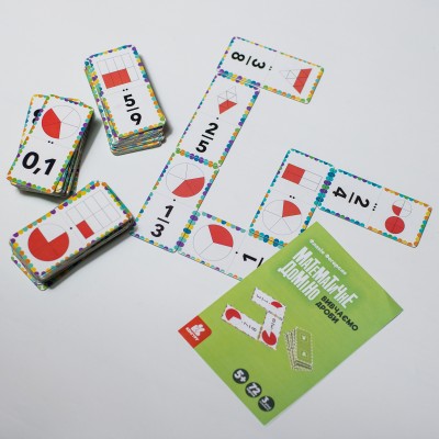 Математичне доміно. Вивчаємо дроби Математичне доміно. Вивчаємо дроби