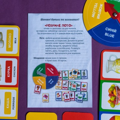 Умное лото. Еда Умное лото. Еда