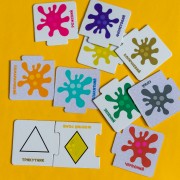 Логічні пазли. Пограй з кольорами та фігурами