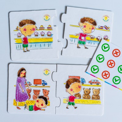 Правильно-неправильно. В магазине Правильно-неправильно. В магазине